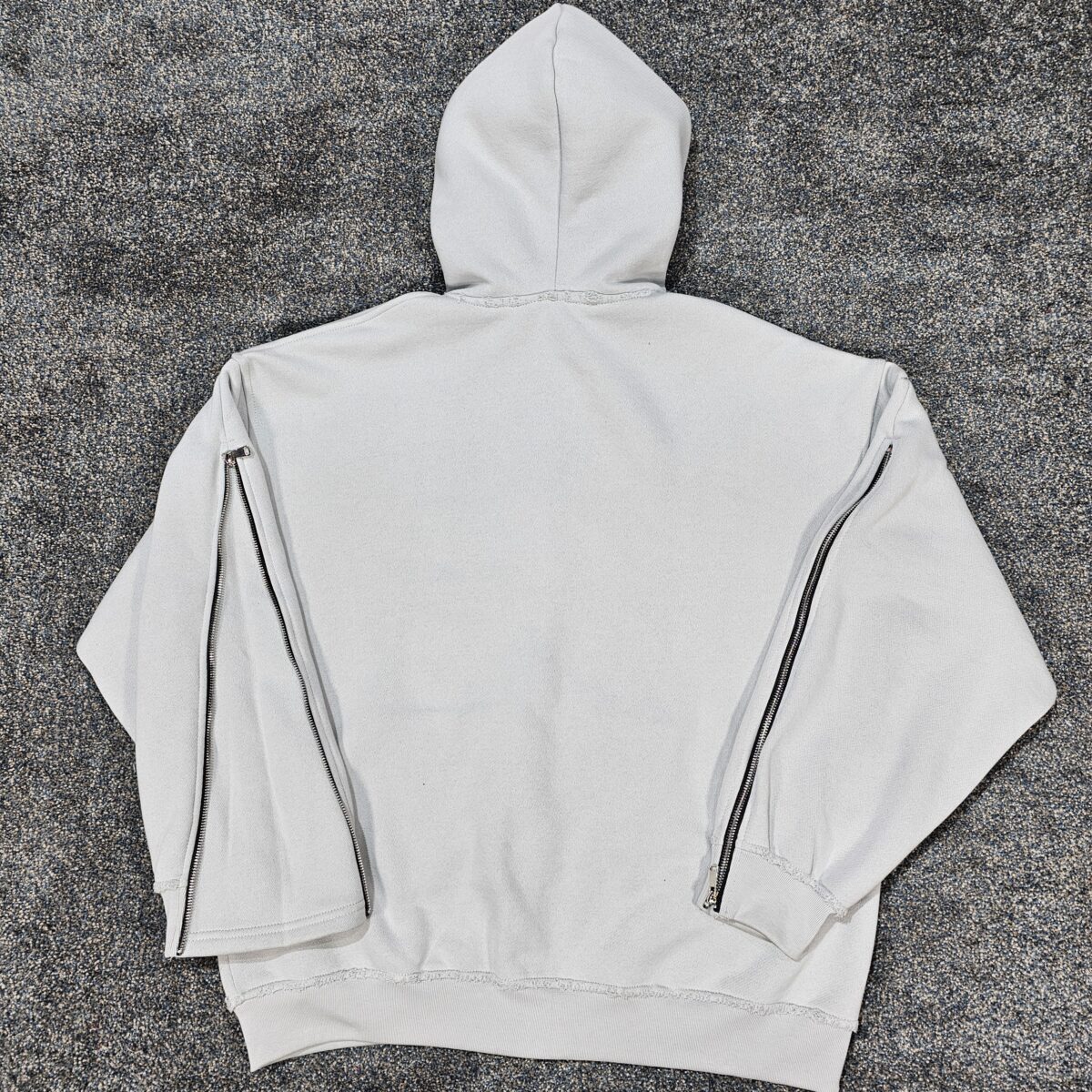 سیوشرت بالنسیاگا کاستوم زیپ‌دار طوسی | لش، سه‌نخ پنبه‌ای - Image 5