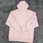 هودی بالنسیاگا صورتی گلدوزی شده لش | مستر کوالیتی وارداتی - Image 2