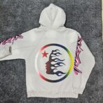 هودی هل‌استار لش یونیسکس | Hellstar Hoodie White - Image 5